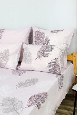 Наволочка перкаль Гэтсби серый